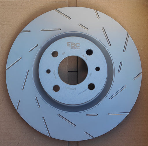 Abarth 500 / 595 284mm EBC Grooved Front Brake Discs