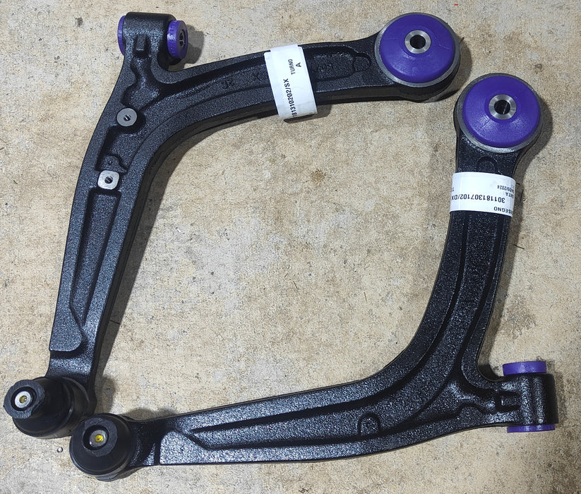 Abarth 500 595 Xenon front Suspension Arms With Road Sereis Powerflex Bushes