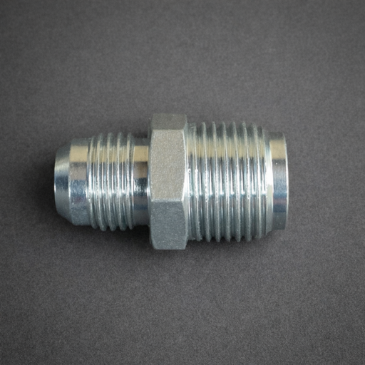 AN6 to 11/16"x18 Inverted Flare Power Steering Male Adaptor