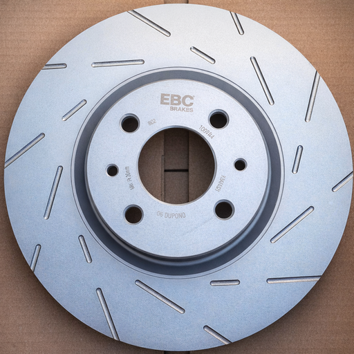 Abarth 500 / 595 284mm EBC Grooved Front Brake Discs