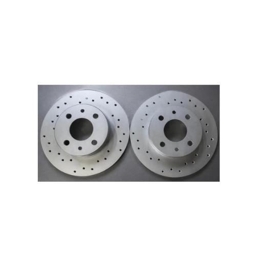 Abarth 500 595 Drilled Rear Brake Discs 240mm