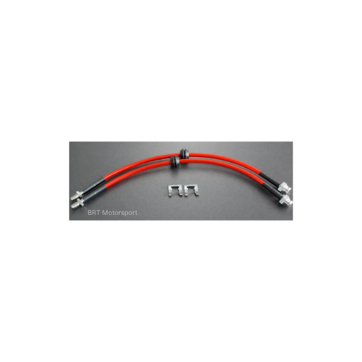 Abarth 500 595 695 Competizione Tributo Biposto Front Braided Brake Hoses