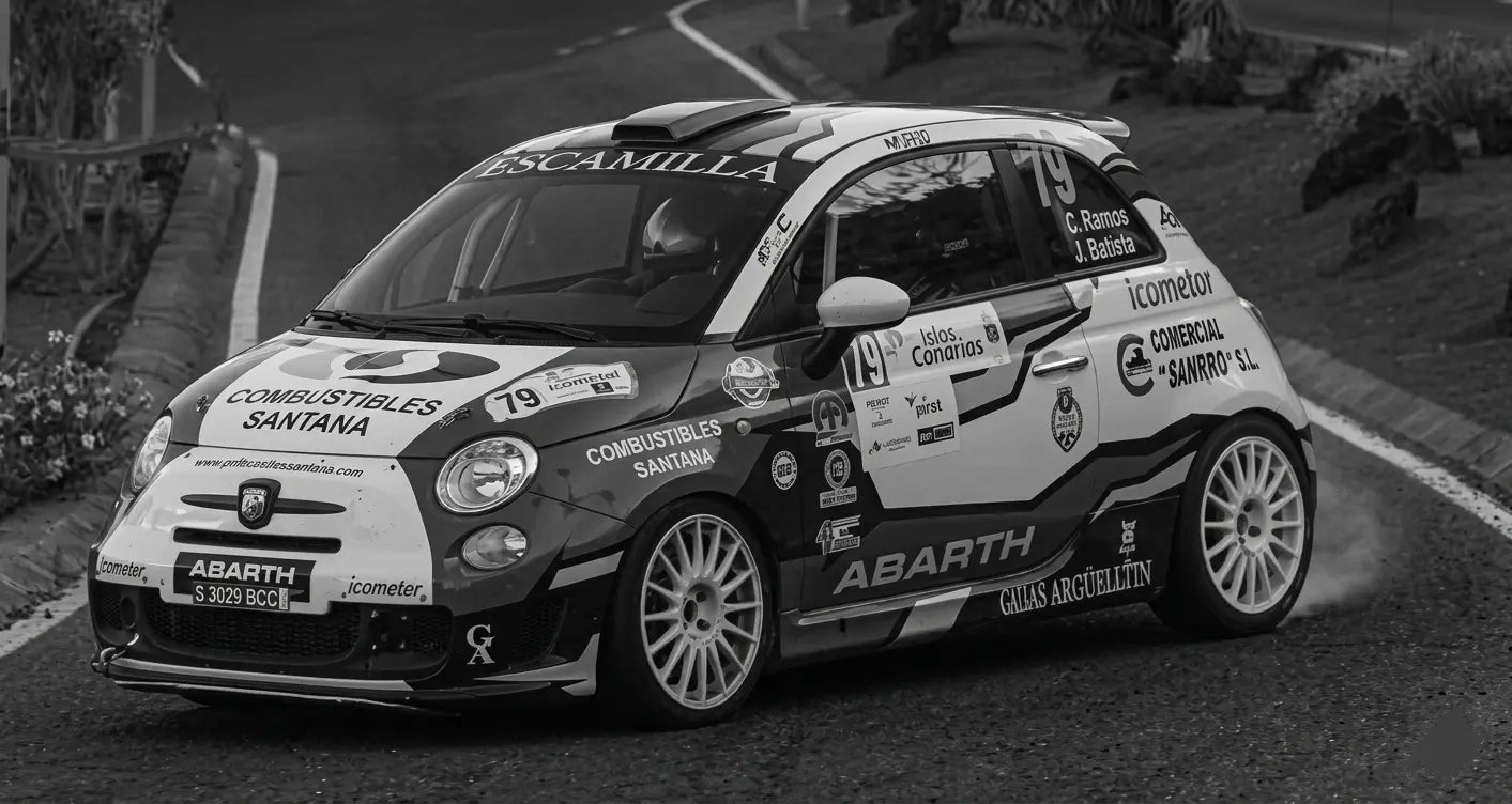 Abarth R3t Rally Custom Braided Brake Hose's Performance Abarth Parts — BRT Motorsport