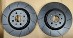 Abarth 595 Competizione Tributo Grooved Front Brake Discs 180 BHP 305mm