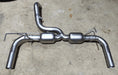 Abarth 500/595 Ragazzon Stainless Steel Rear Silencer Straight Pipe