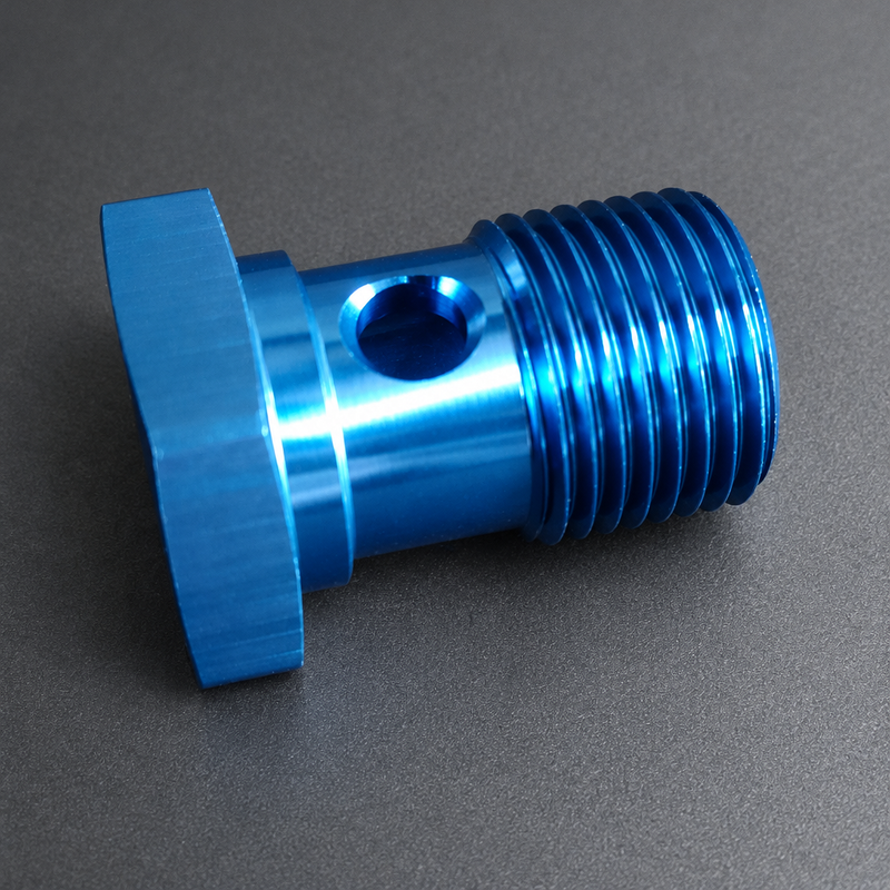 M18x1.5 Banjo Bolt — Anodised Alloy