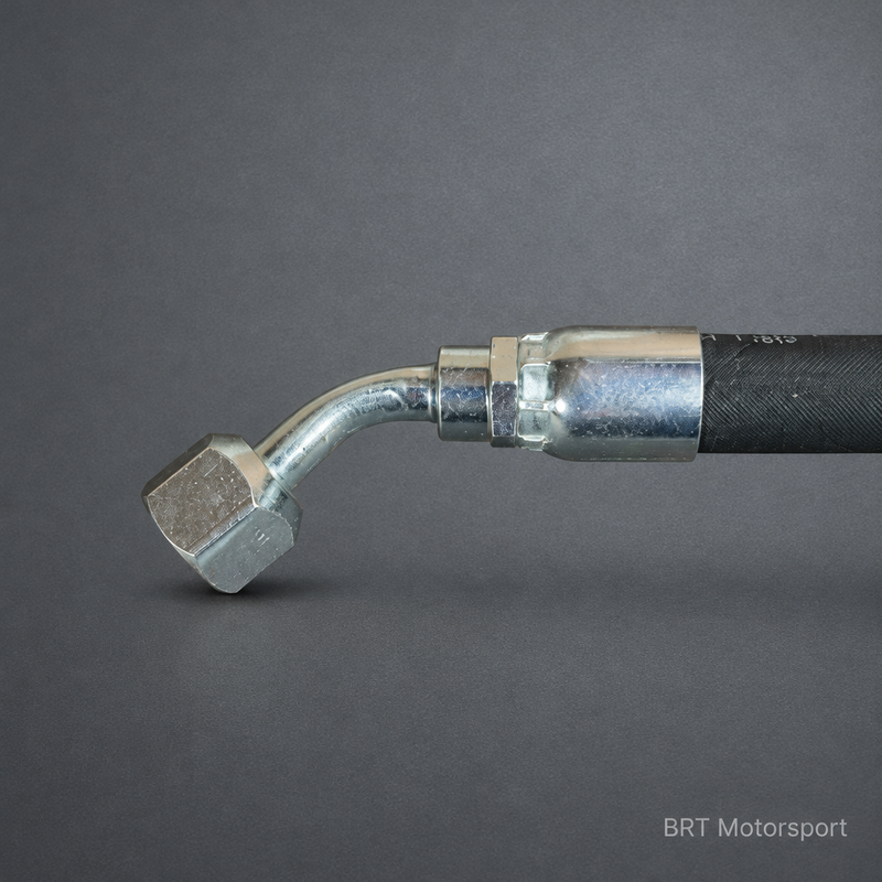 5/8"-18 UNF Female 45° Swivel Power Steering Hose Fitting for 3/8" Hose