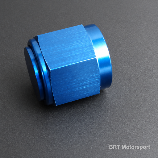 AN8 Blanking Cap — Anodised Alloy
