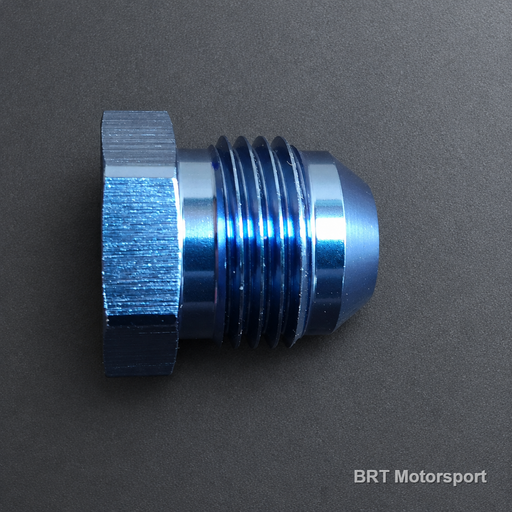 AN8 Blanking Plug — Anodised Alloy