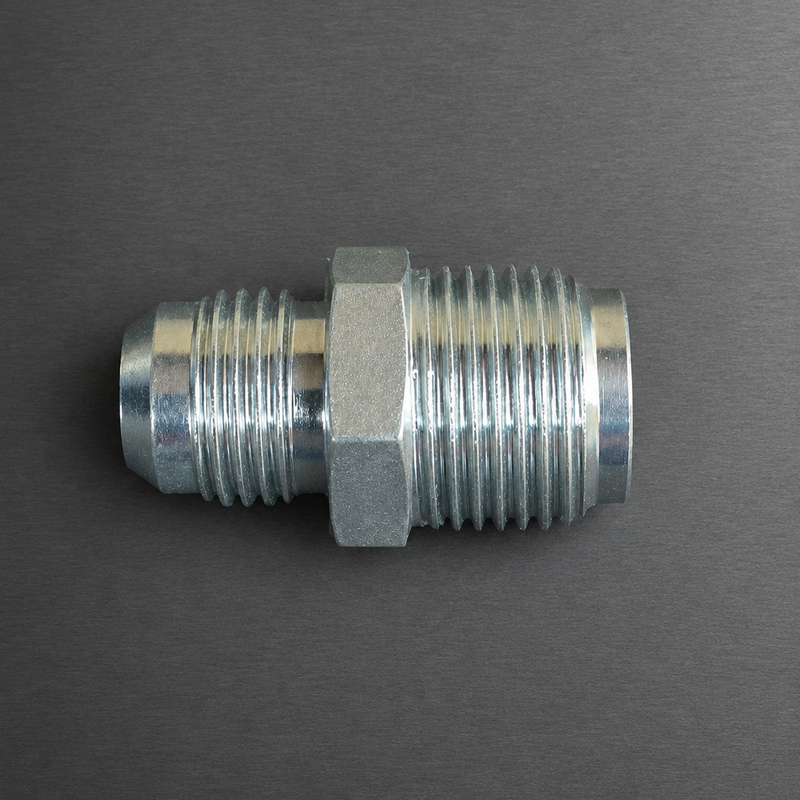 AN6 to 11/16"x18 Inverted Flare Power Steering Male Adaptor