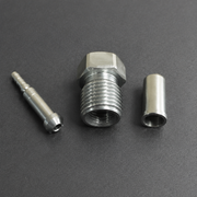 Female Internal 3/8"x24  M16 External Bulkhead