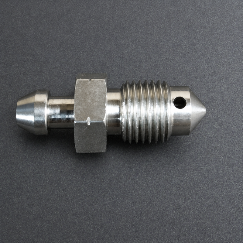 M10x1 Stainless Steel Brake Bleed Nipple