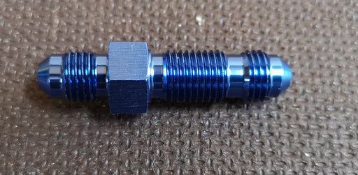 AN 4 Anodized Alloy Bulkhead Fitting