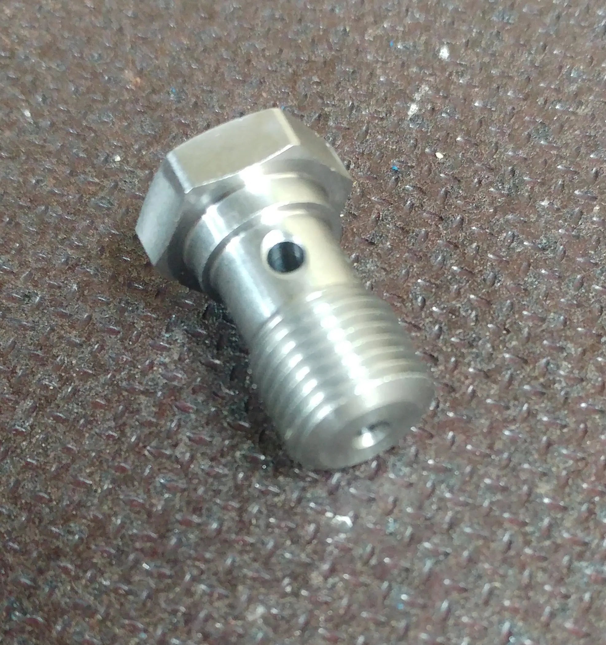 M12 x 1.5 Restricted Turbo Banjo Bolt Stainless Steel | BRT Motorsport
