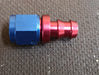 Straight Push On / Push Lock Alloy Hose Fitting  Available in sizes -6 , -8 , -10 , -12