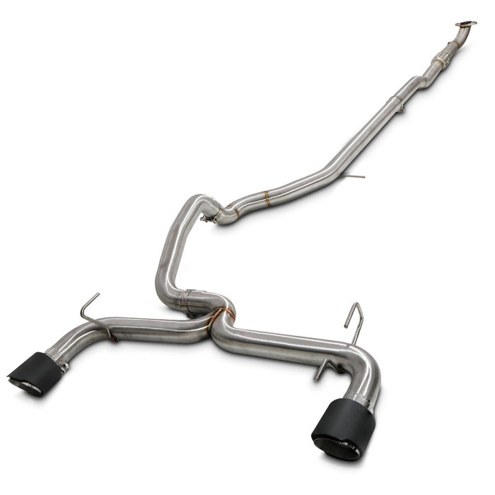 Fiat 500 595 Abarth Catback Exhaust System With Carbon Tips