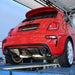 Abarth 500/595 Ragazzon Stainless steel rear silencer